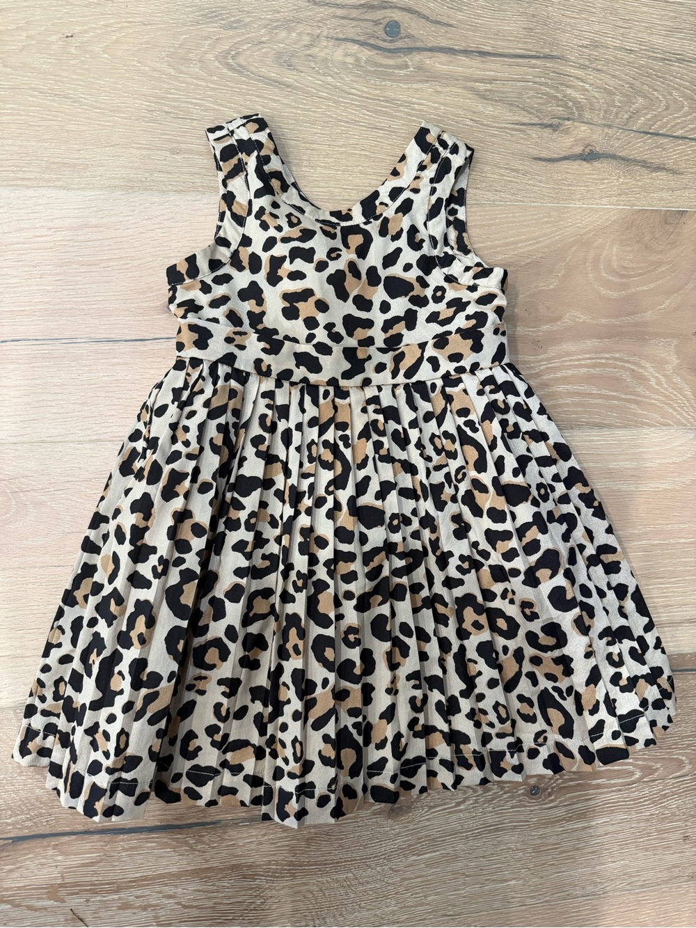 Janie and Jack Silk Cheetah Dress